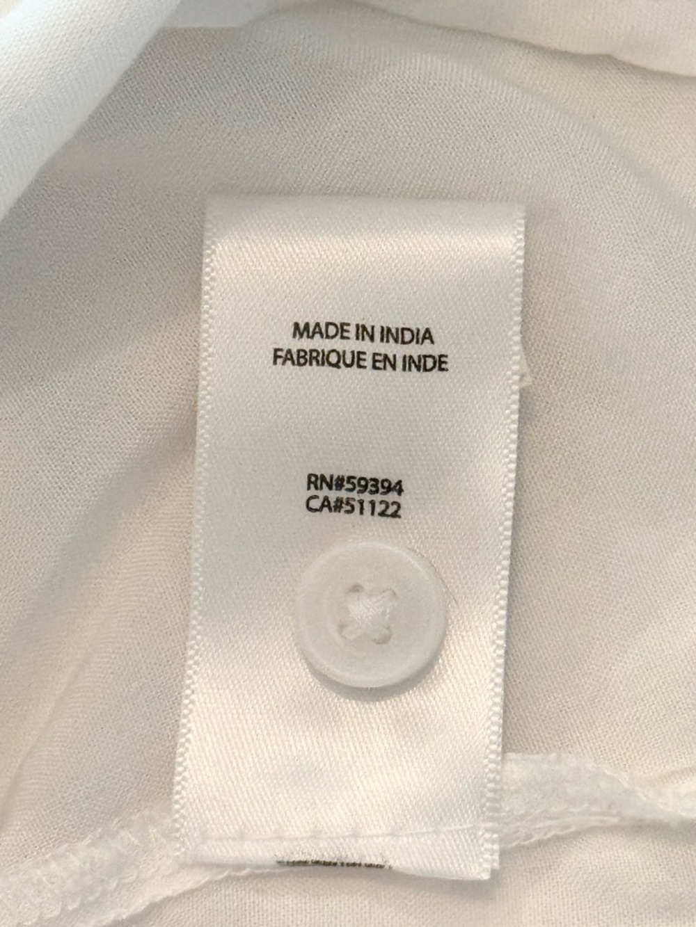 beachlunchlounge Size S White Button Down Arya Pocket Long Sleeve Shirt - Picture 9 of 9